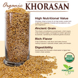 Khorasan Wheat - Certified 100% Organic Khorasan Wheat, 100% Whole Grain