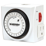 Mechanical Timer 120V, Dual Outlet