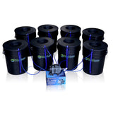 PowerGrow Deep Water Culture 8 Bucket System - 6" for Medium/Large Plants
