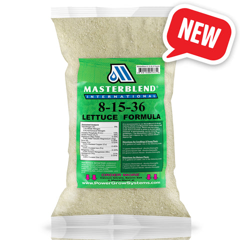 MasterBlend Lettuce Formula 8-15-36 Fertilizer - BULK