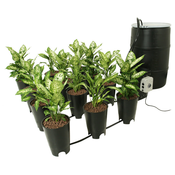 Grow Flow 2 gal 12 Site Hydroponic System - Ebb & Flow