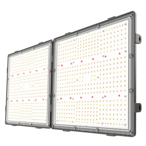 200W LED FULL SPECTRUM GROW LIGHT - Modular with Dimming and Wifi!
