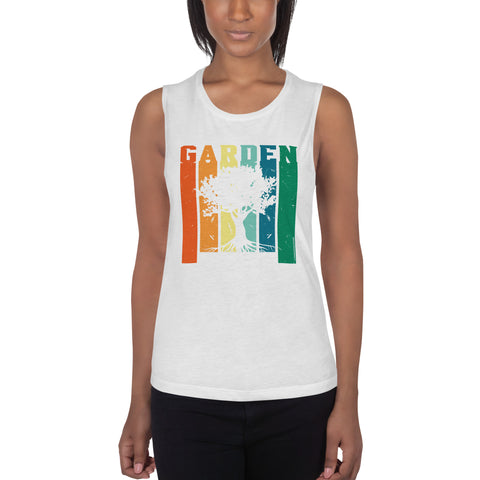 Into the Garden Ladies’ Muscle Tank