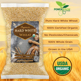 Certified Organic Hard White Wheat Berries - Mill Direct, Non-GMO