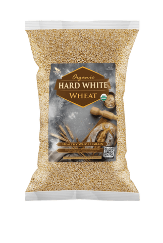Certified Organic Hard White Wheat Berries - Mill Direct, Non-GMO