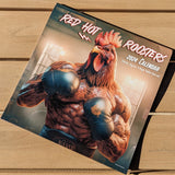 Chicken Calendar - Red Hot Roosters Wall Calendar 2024