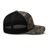 Camouflage trucker hat PowerGrow Roots design