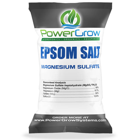 Epsom Salt (Magnesium Sulfate) - Agricultural Grade