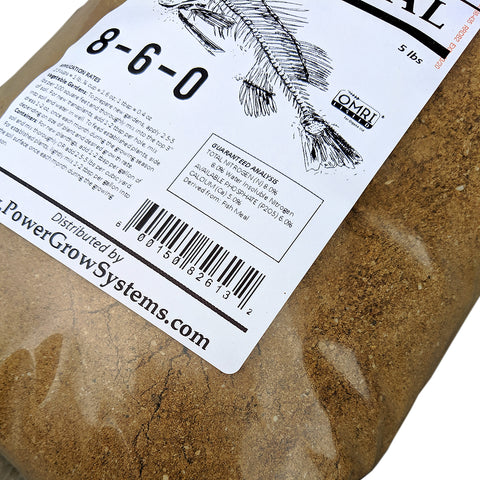 Fish Meal - Organic 8-6-0 Fish Fertilizer in BULK – PowerGrow