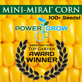 Mini Mirai 003 Sweet Corn Seeds - 100 per pack