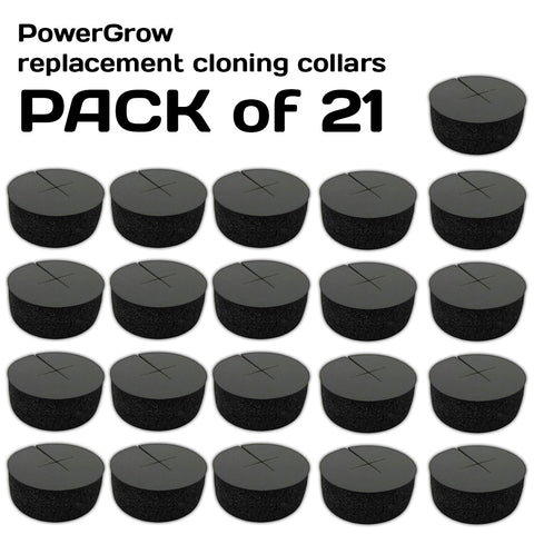 Replacement Neoprene Inserts for PowerGrow Cloner (21 pieces)