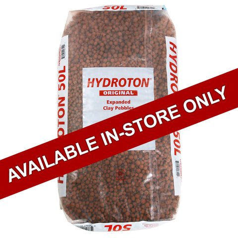 Hydroton Expanded Clay 50-Liter Bag (aka LECA Stone) (In Store ONLY)