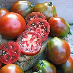 Black Japanese Trifele Heirloom Tomato Seeds (20 seeds)